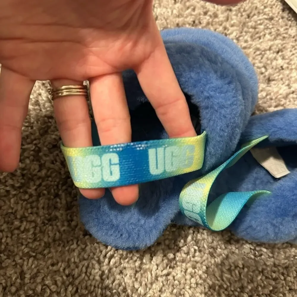Ugg fluff yeah slide mystic blue